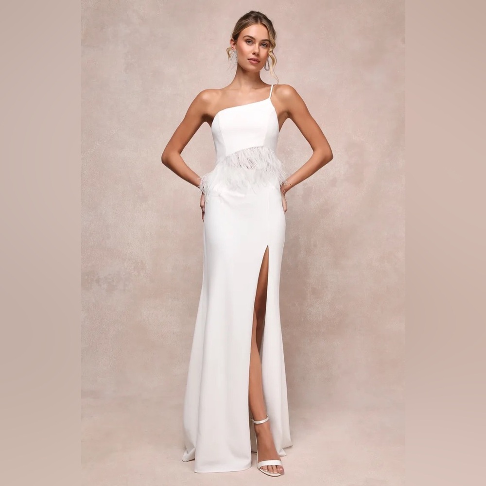 NWT Lulus White Maxi